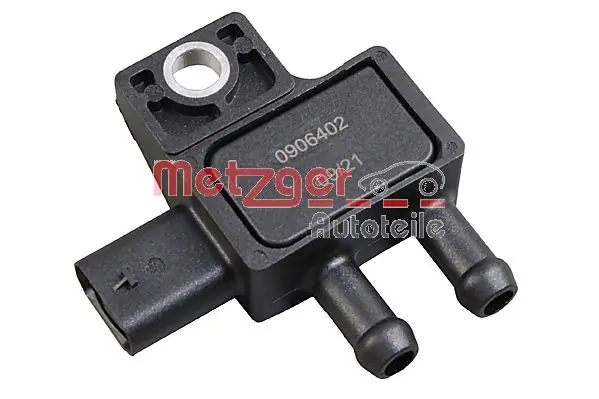 Ověřený Senzor, tlak výfukového plynu METZGER 0906402